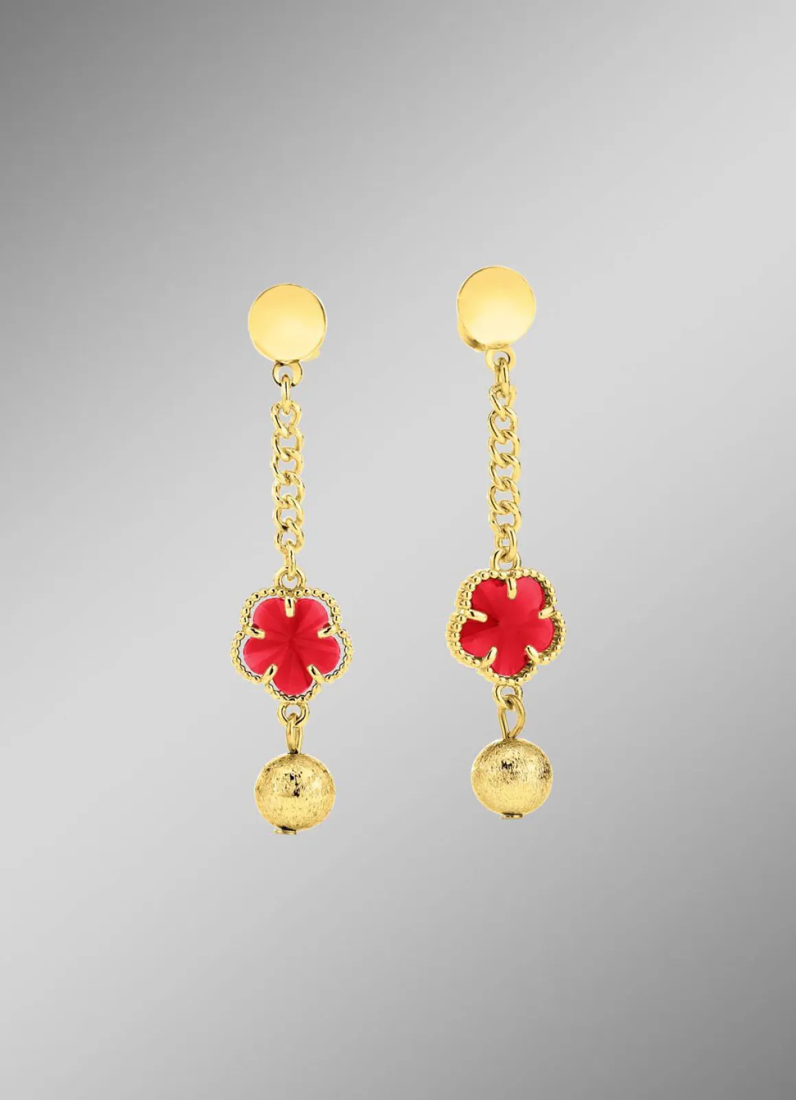 Schmuckset, 3-teilig, im Blumendesign