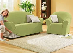 Schützende Stretchbezüge für Sessel und Sofa