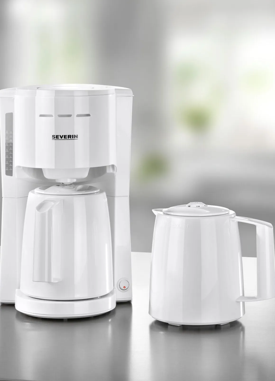Severin Kaffeemaschine mit 2 Thermokannen