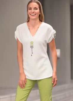Shirt mit Bindemöglichkeit