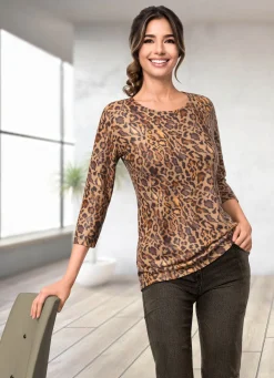 Shirt mit farbbrillantem Druck