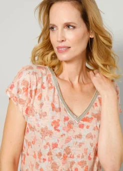 Shirt mit dekorativem Zierband