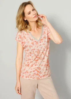 Shirt mit dekorativem Zierband