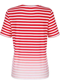 Shirt mit platziertem Druckmotiv