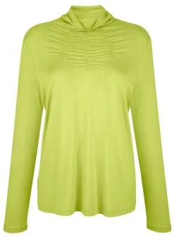Shirt mit Raffungen in 5 Farben