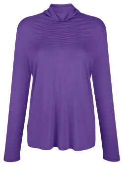Shirt mit Raffungen in 5 Farben