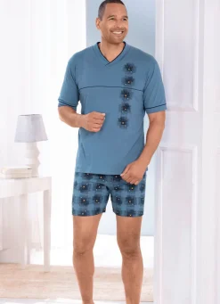 Shorty mit V-Ausschnitt