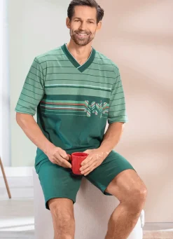 Shorty mit V-Ausschnitt