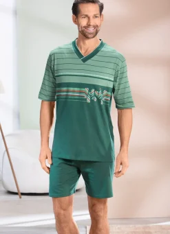 Shorty mit V-Ausschnitt