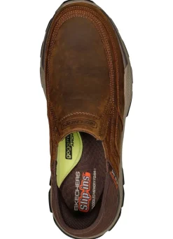 SKECHERS, bequeme Herren-Slipper, mit geformter Slip-Ins Fersenplatte