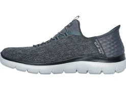 SKECHERS, Herren-Sneaker, mit geformter Slip-Ins Fersenplatte