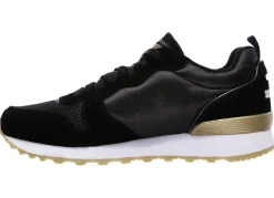 SKECHERS, sportliche Damen-Sneaker, aus Leder, Synthetik und Mesh