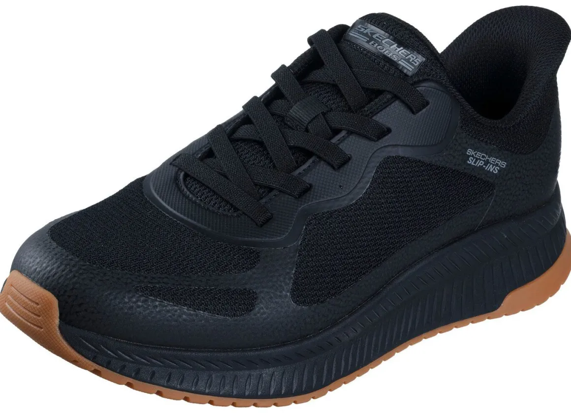 SKECHERS, sportliche Herren-Sneaker, mit geformter Slip-Ins Fersenplatte