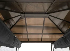 SOJAG Aluminium Pavillon Castel in edlem Bronzeton