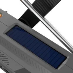Solarkurbel-Radio mit DAB+ und UKW-Tuner