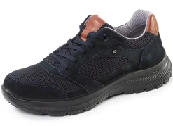 Sportliche Herren-Schnürschuhe, Weite H, mit herausnehmbarem Fußbett