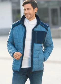Steppkurzjacke mit Brusttasche