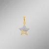Stern-Anhänger mit 20 Brillanten