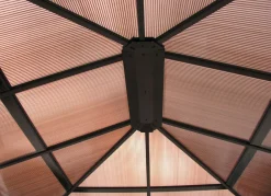 Stilvoller Hardtop-Pavillon