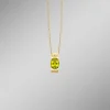 Strahlende Natürlichkeit – Anhänger mit Peridot und Diamanten