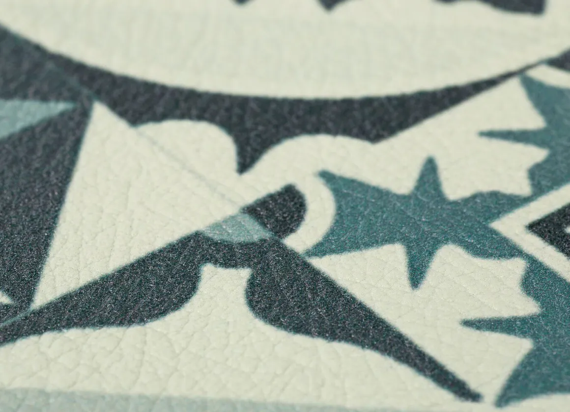Strapazierfähiger Küchenläufer und -teppich im Fliesen-Design
