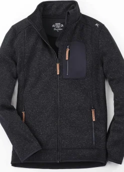 Strickfleece-Kurzjacke