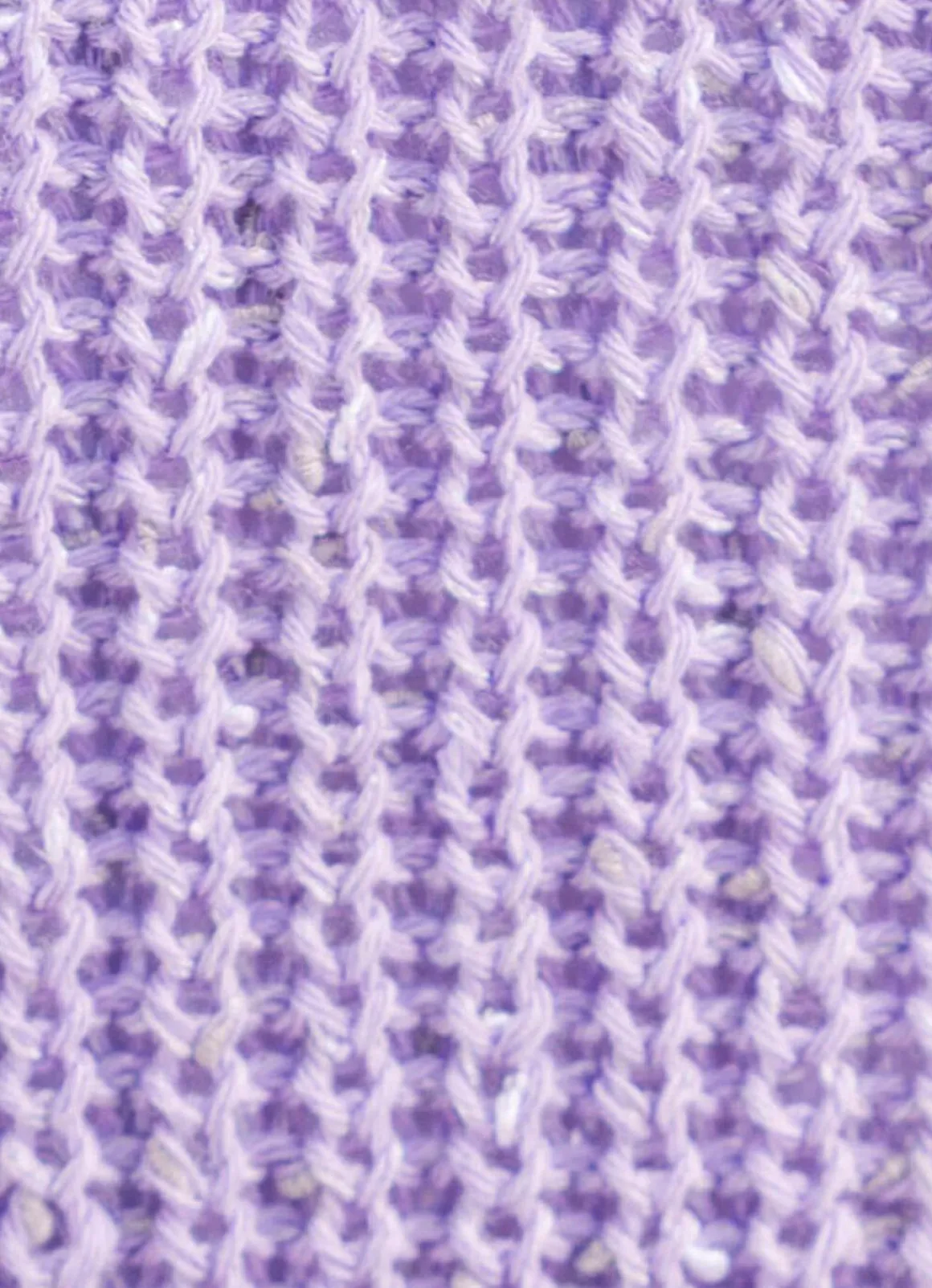 Strickjacke aus meliertem Effektgarn