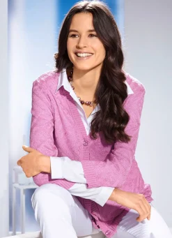 Strickjacke in zarter Struktur