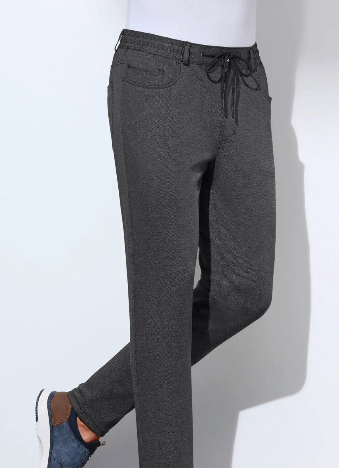 Superstretch-Hose mit Gummibund in 3 Farben