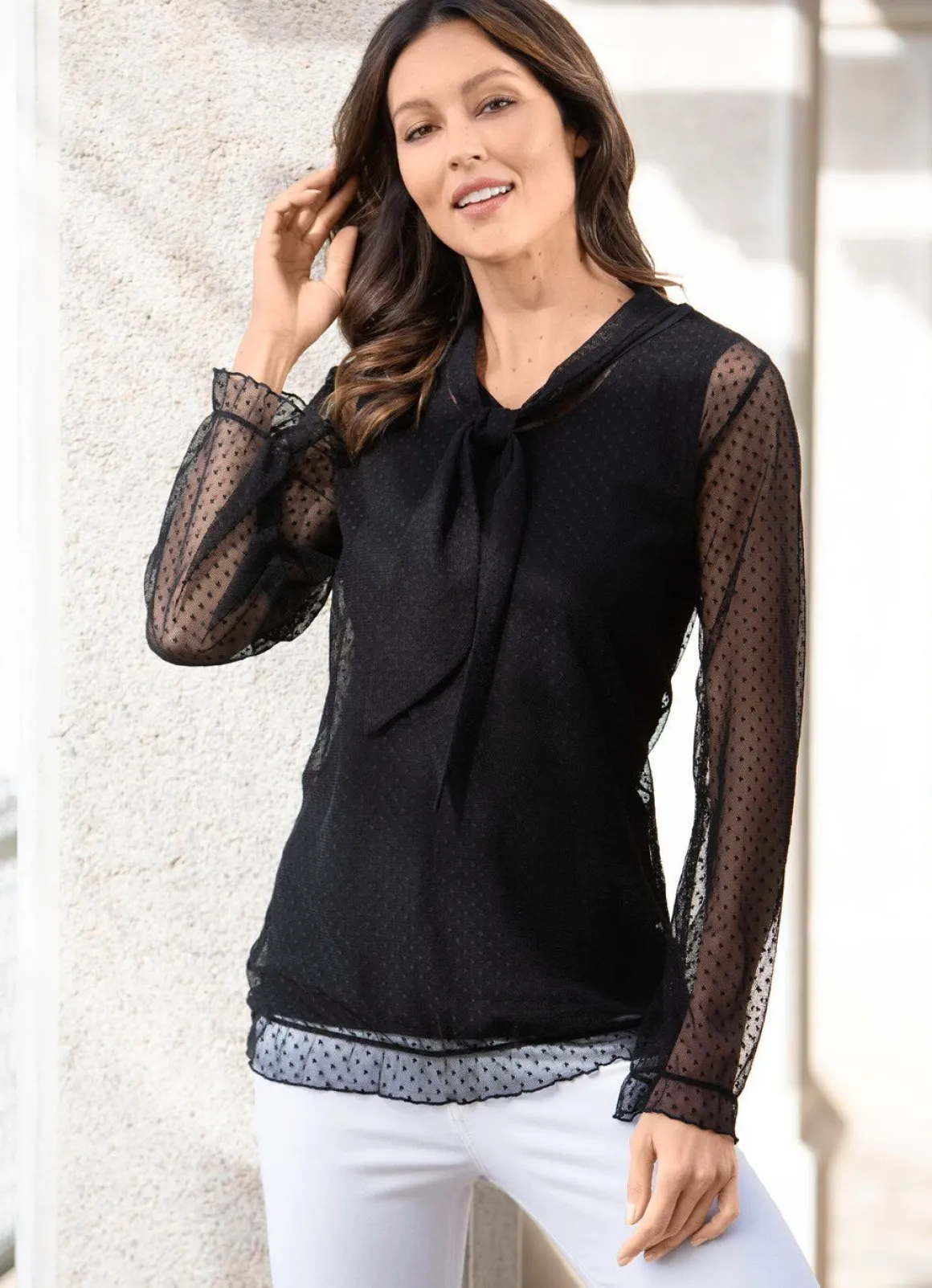 2-teiliges Set bestehend aus Shirt und Trägershirt