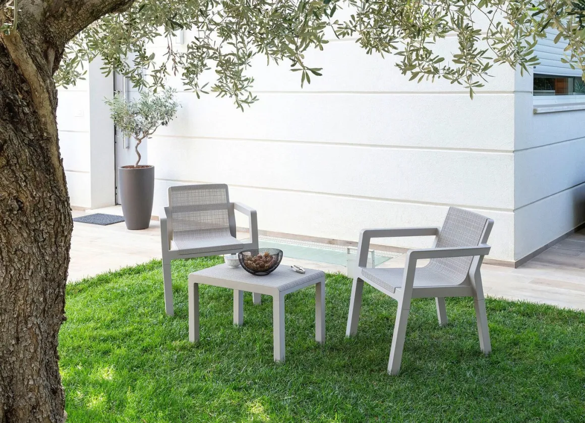 3-teiliges Balkon-Set