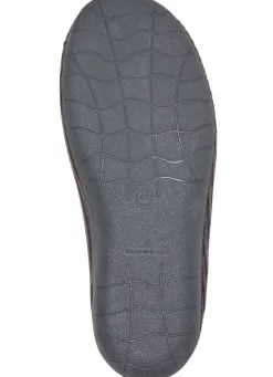 Textil-Hausschuh in Cord-Optik