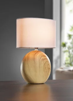 Tischleuchte mit Keramikfuß