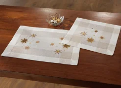 Tisch- und Raumdekoration mit Sternendessin