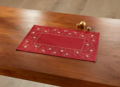 Tisch- und Raumdekoration mit Glitzergarn