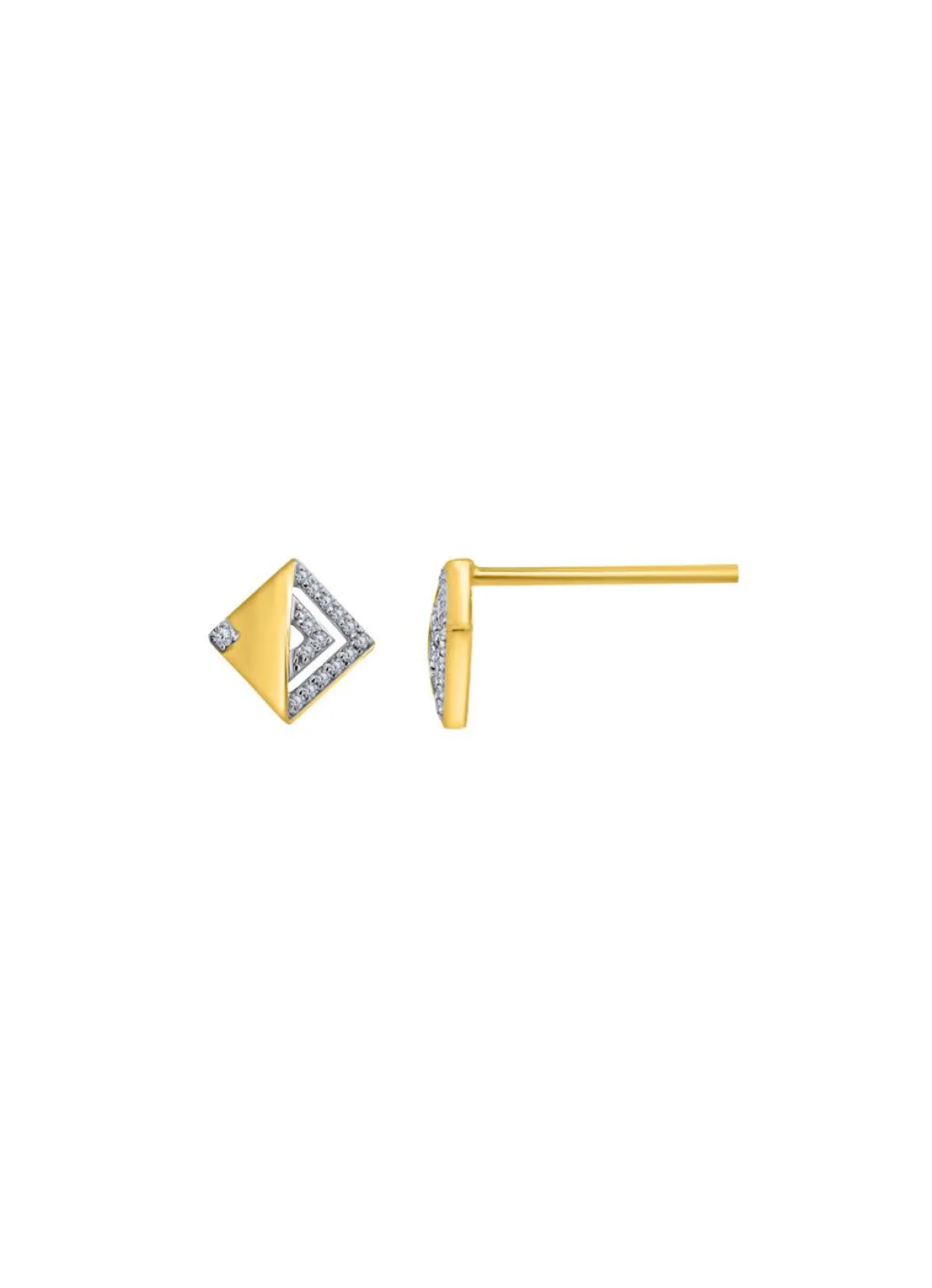 Tolle Ohrstecker mit Diamanten