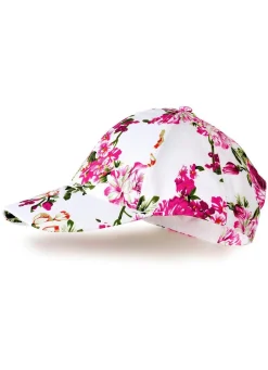 Trendige Damen-Baseball-Mütze mit exotischem Blumendruck