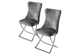 Trendige Esszimmer-Stühle, 2er-Set