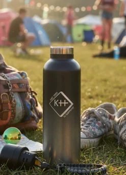 Trinkflasche mit Alarm