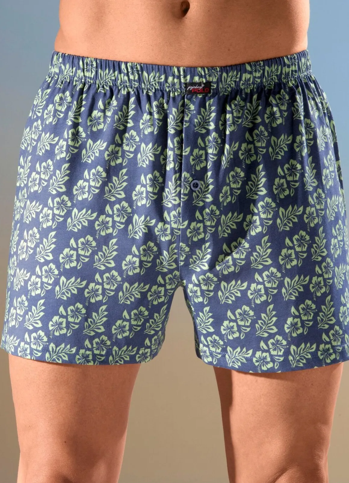 Viererpack Boxershorts mit knöpfbarem Eingriff