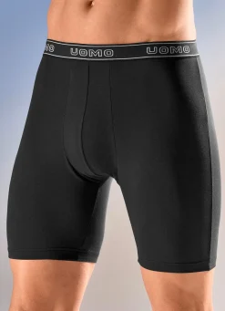 Viererpack Longpants mit Elastikbund