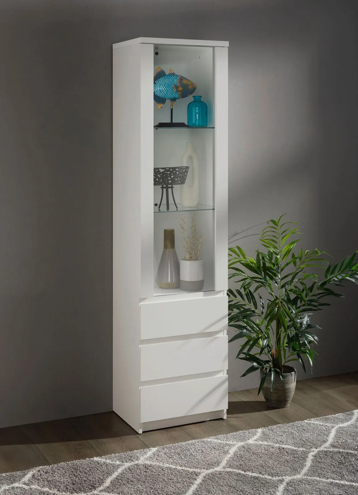 Vitrine in modernem Design