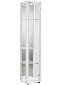 Vitrine, 1-türig, mit LED-Beleuchtung