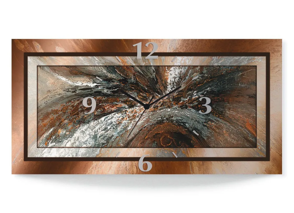 Wanduhr aus Aluminium