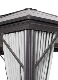 Wetterfester Kuppelpavillon mit stabilem Gestell
