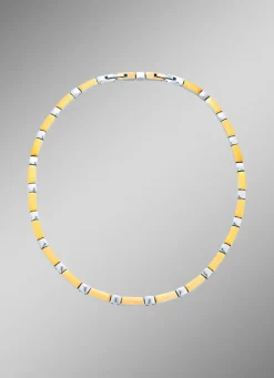 Wunderschön und modern: Halskette in Bicolor