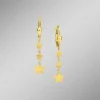 Wundervolle Sternen-Ohrringe aus Gold 585/- fein