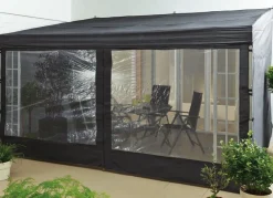 Zubehör für Anbau-Pergola, 4x3 Meter